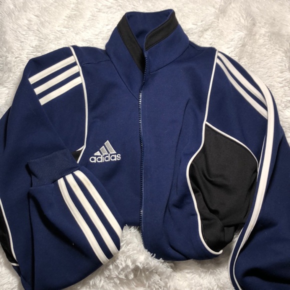 adidas Tops - Cropped Adidas Track Jacket